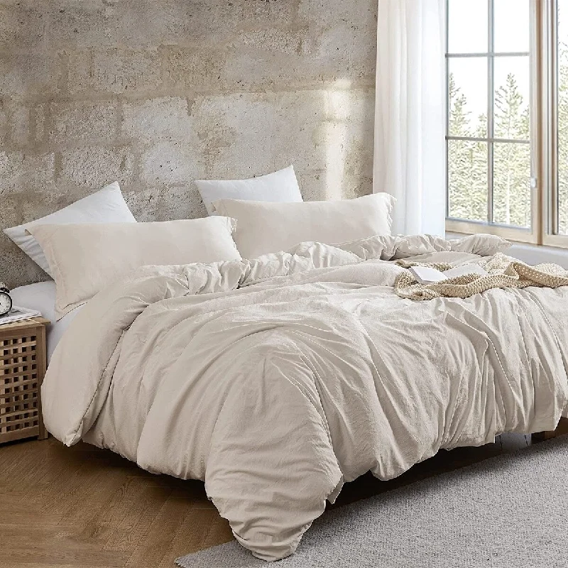 Natural Loft® Oversized Comforter Set - Jet Stream