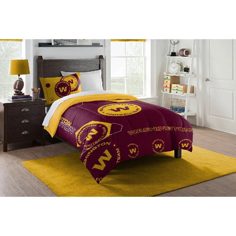 NFL 862 Washington FT Hexagon Twin Comforter