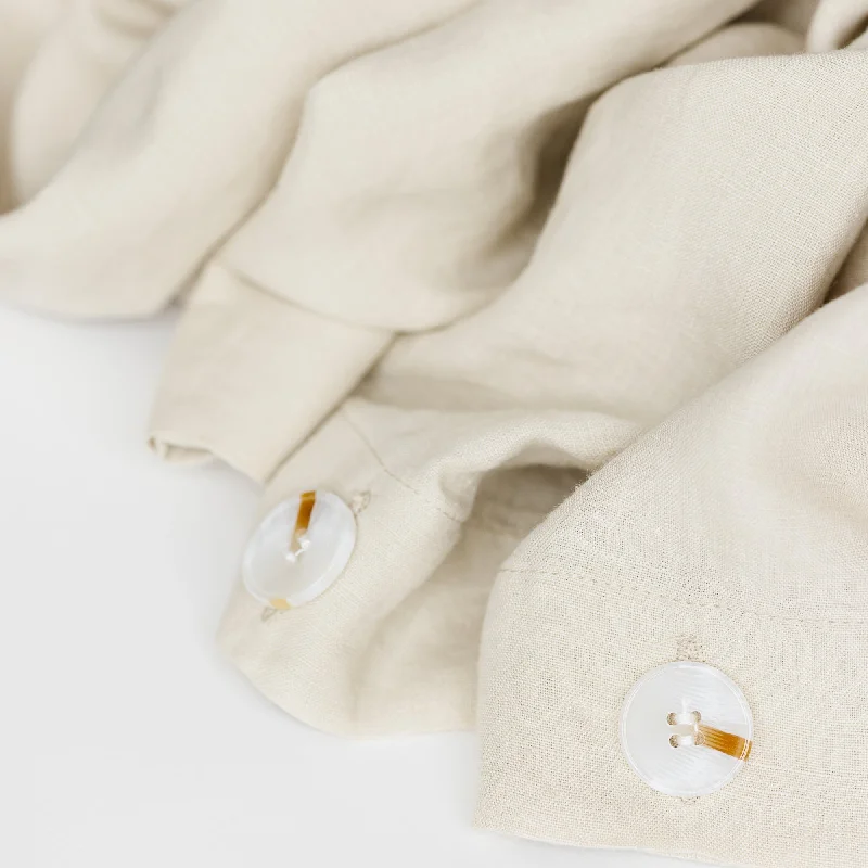 Oat Linen Duvet