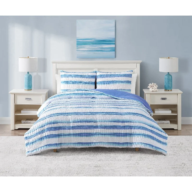 Oceana 3 Piece Reversible Comforter Set