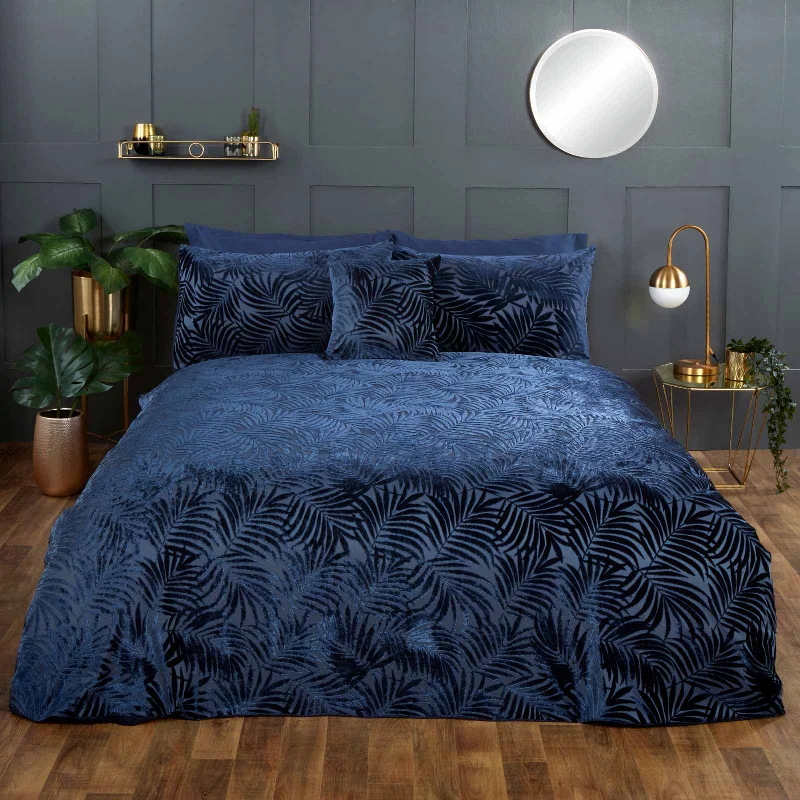 Paloma Duvet Cover Set Navy