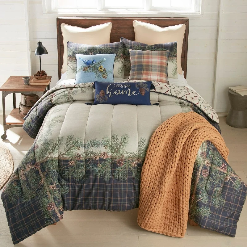 Pine Boughs 3-PC Comforter Set