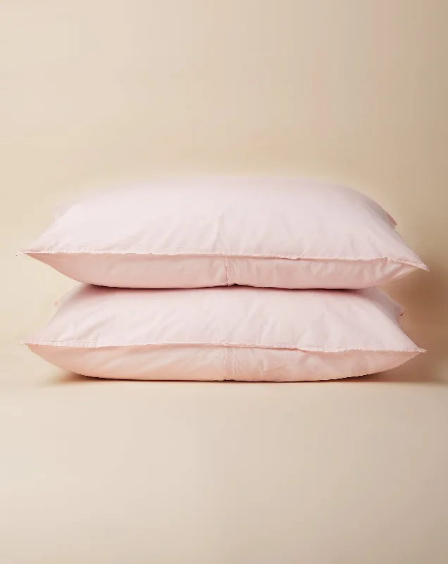 Blush Chambray Pillowcase Set