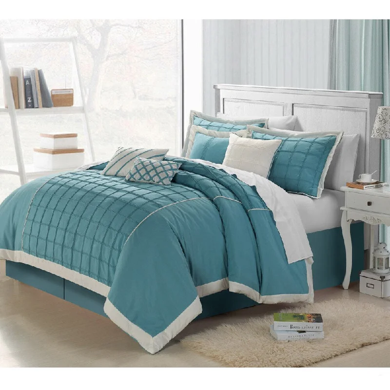 Rhodes 8-piece Embroidered Comforter Set