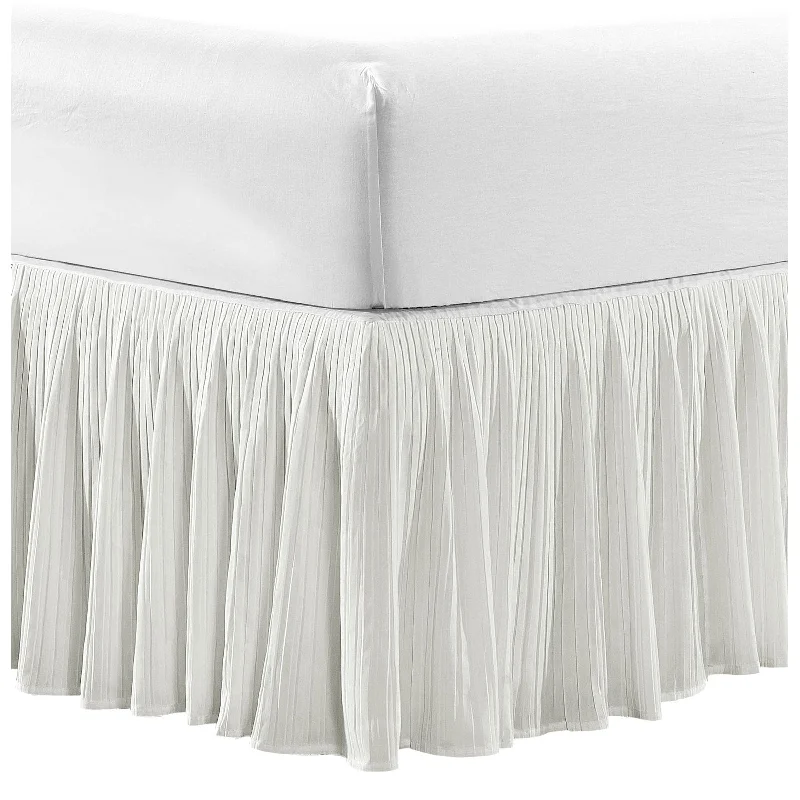 Serenta Pleated Matching 18-inch Drop Bed Skirt