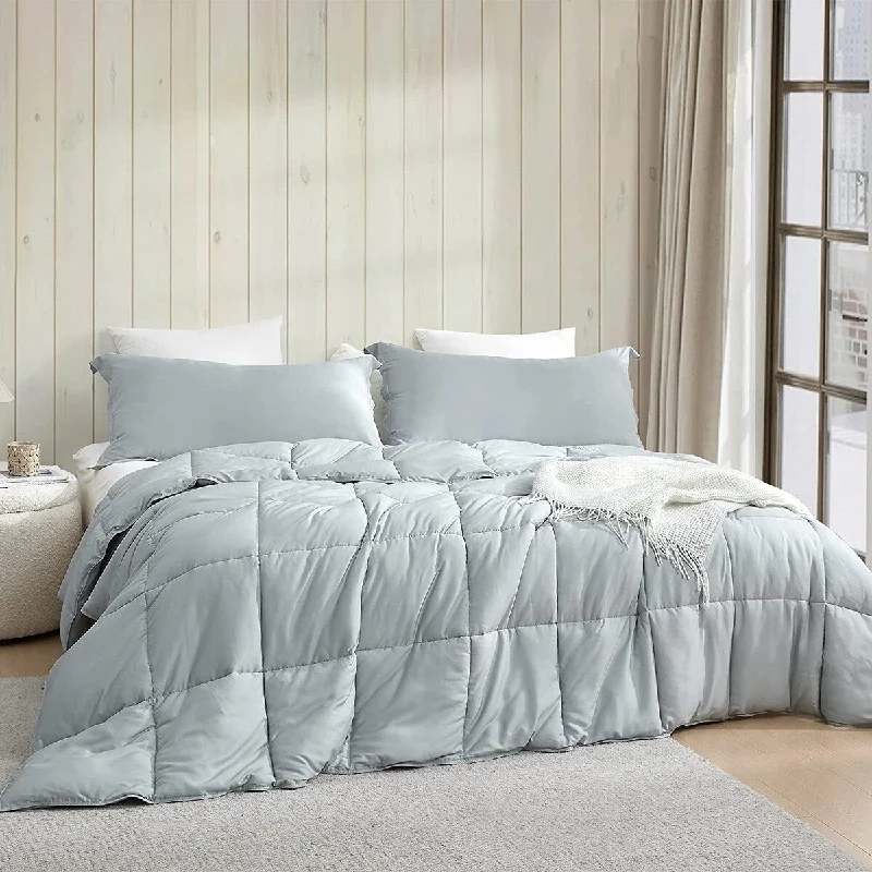 Snorze® Cloud Comforter Set - Coma Inducer® Ultra Cozy - Glacier Gray