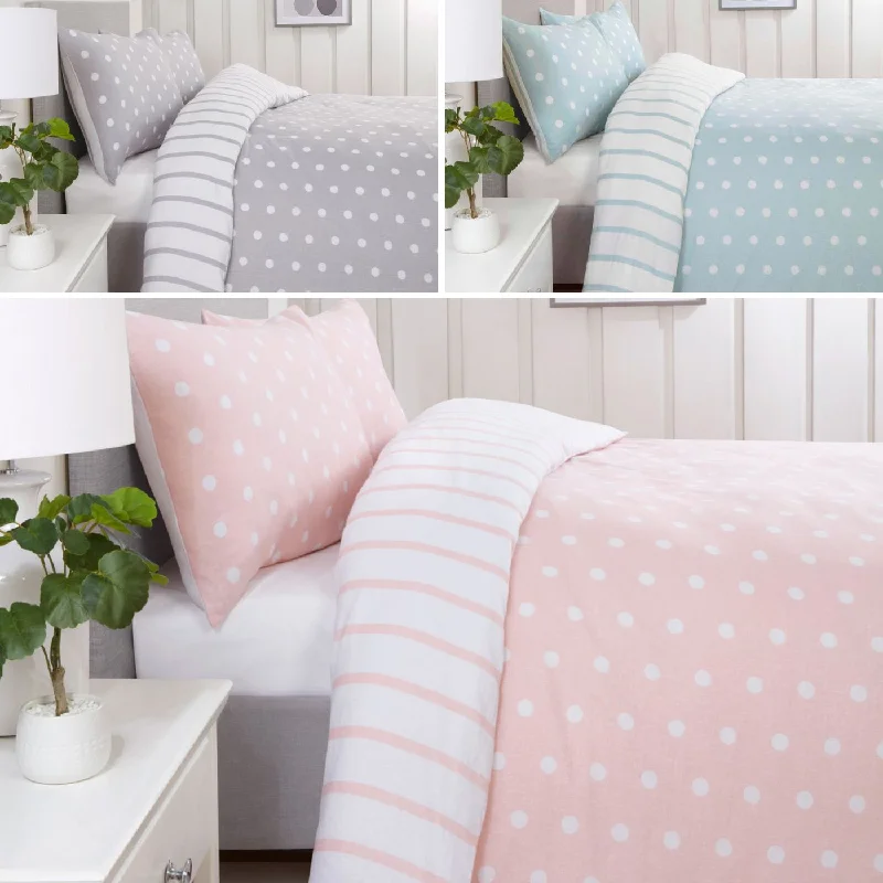 So Soft Spots & Stripes Duvet Cover Set