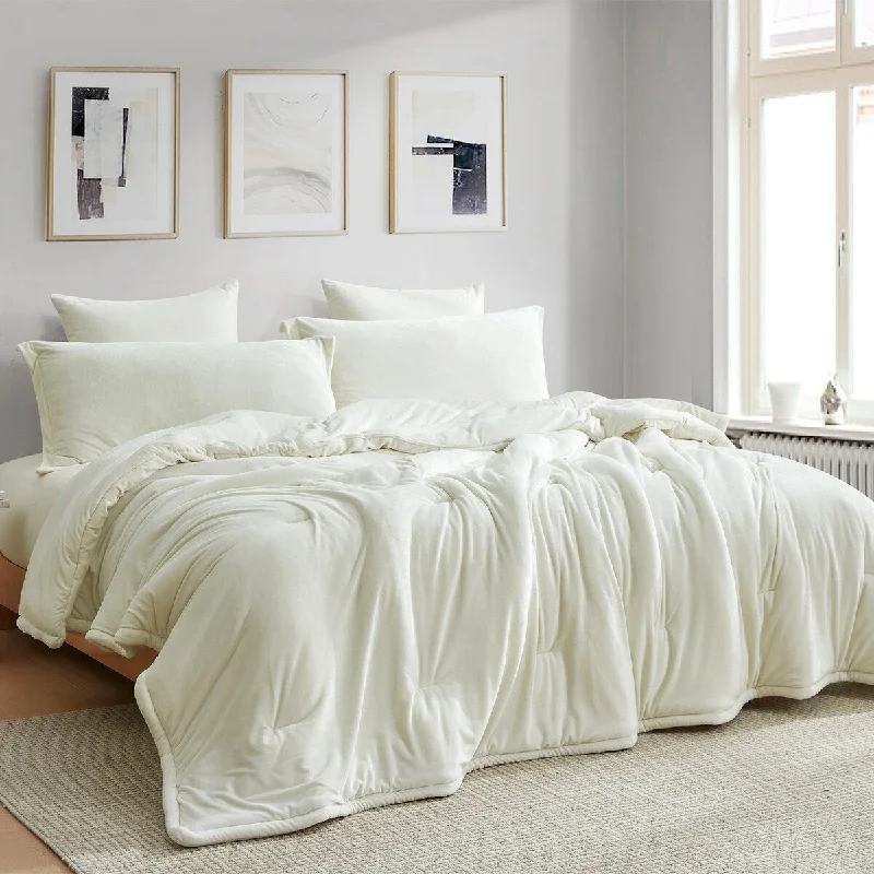 Softer than Soft® - Coma Inducer® Oversized Comforter Set - Coconut Milk