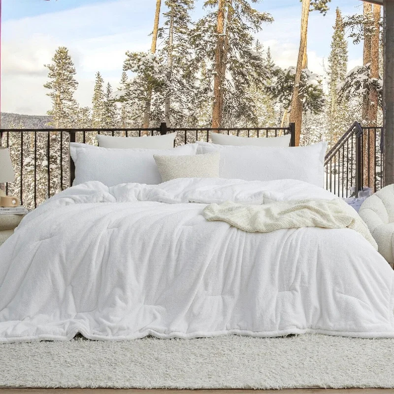 Softer than Soft® - Coma Inducer® Oversized Comforter Set - Double Plush White