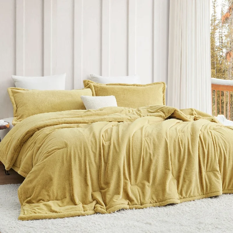 Softer than Soft® - Coma Inducer® Oversized Comforter Set - Sunlight Moss