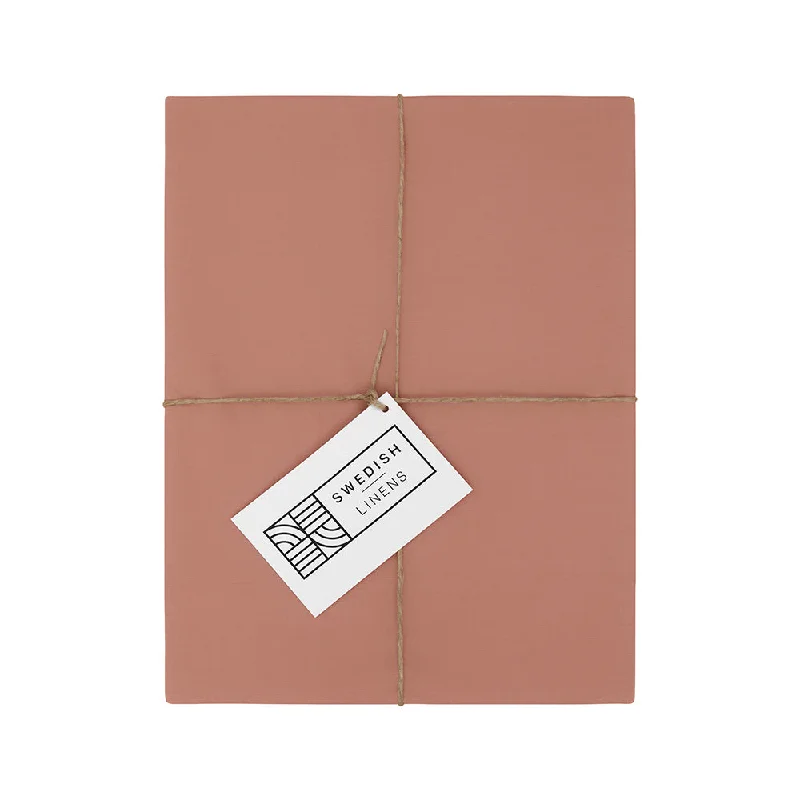 STOCKHOLM | Terracotta pink | Duvet cover | US size 70x86" / 178x218cm