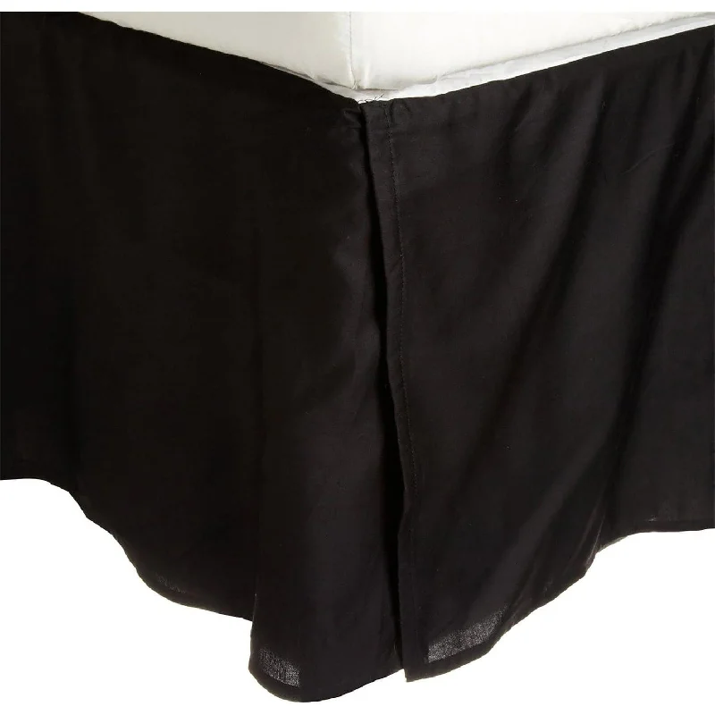 Superior Solid Wrinkle Resistant Microfiber 15-inch Drop Bedskirt