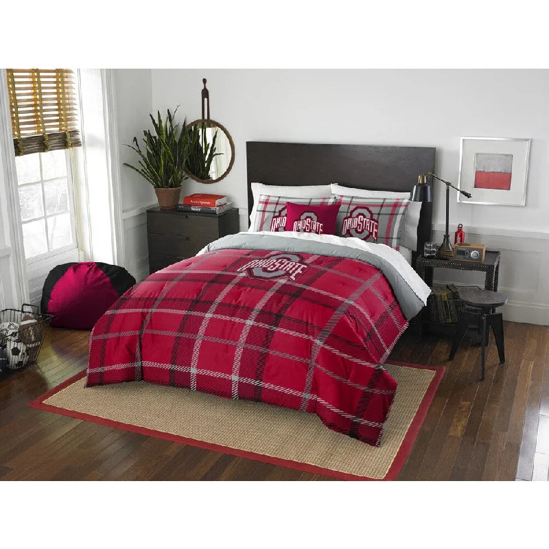 The Northwest Company COL 836 Ohio State Full Comforter Set