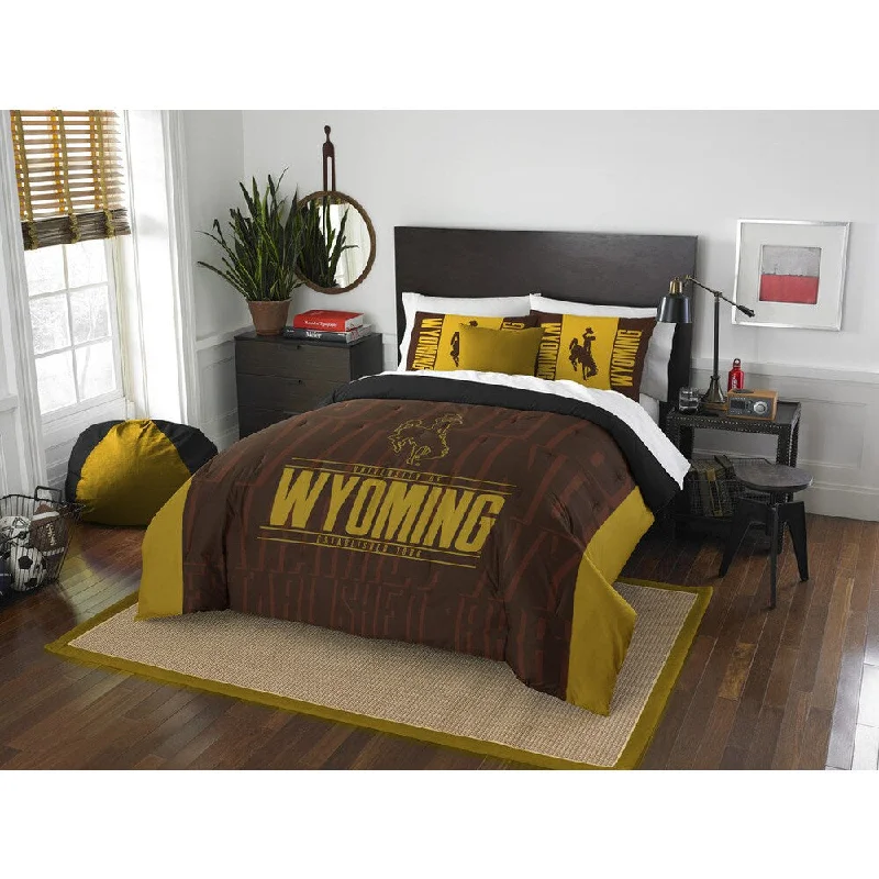 The Northwest Company COL Wyoming Modern Take Gold/Brown Full/Queen 3-piece Comforter Set