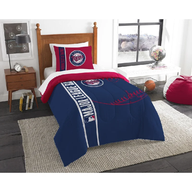 The Northwest Company MLB 862 Twins Twin Printed Comforter Set