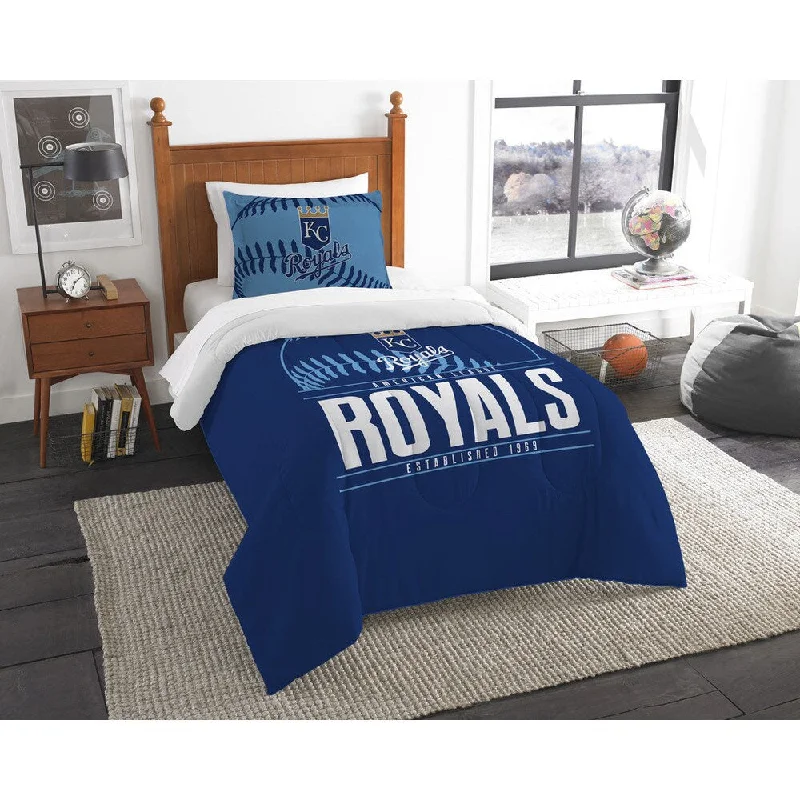 The Northwest Company MLB Kansas City Royals Grandslam Twin 2-piece Comforter Set