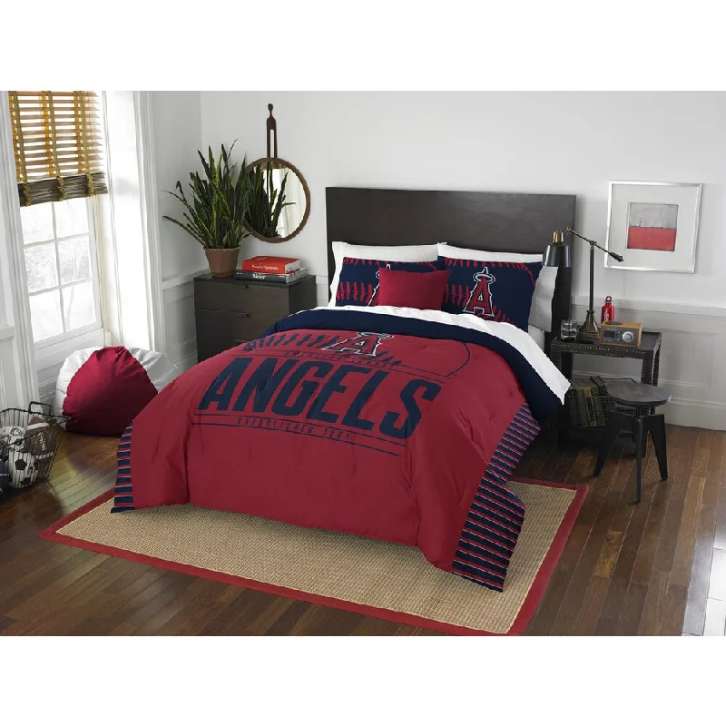 The Northwest Company MLB Los Angeles Angels Grandslam Full/Queen 3-piece Comforter Set