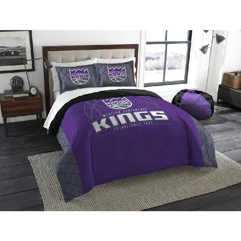 The Northwest Company NBA 849 Sac Kings RevKingse Slam Full/Queen 3-piece Comforter Set