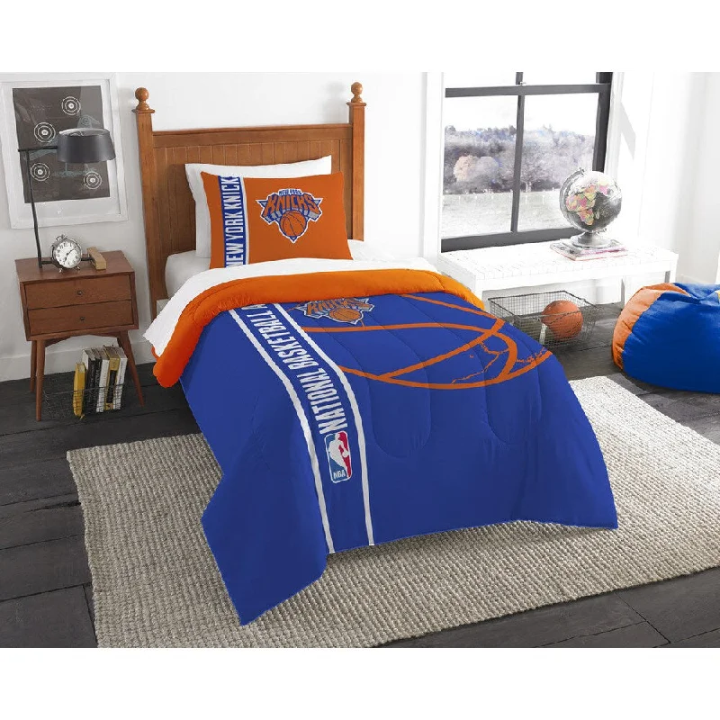 The Northwest Company NBA New York Knicks Twin 2-piece Comforter Set