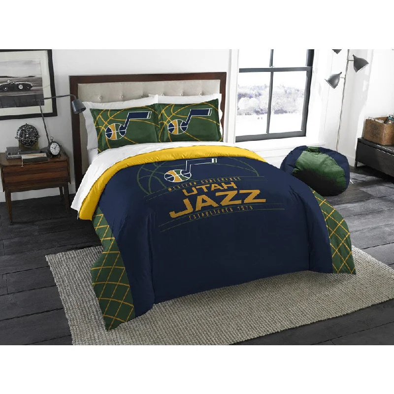 The Northwest Company NBA Utah Jazz Reverse Slam Full/Queen 3-piece Comforter Set