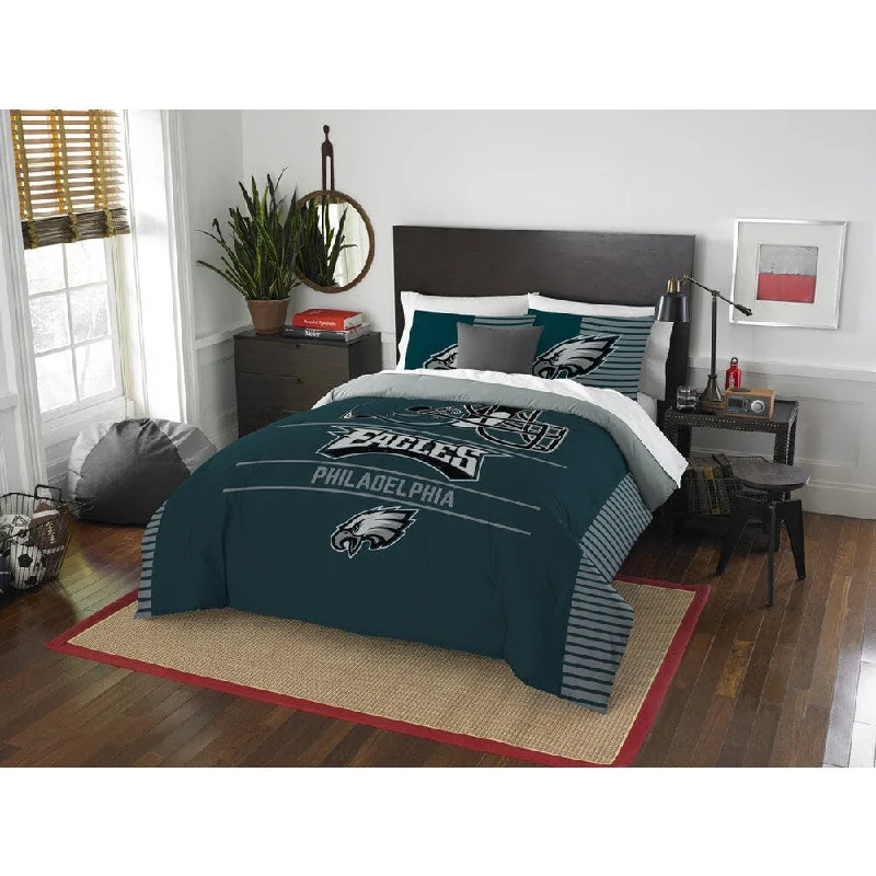 The Northwest Company NFL Philadelphia Eagles Draft Full/Queen 3-piece Comforter Set