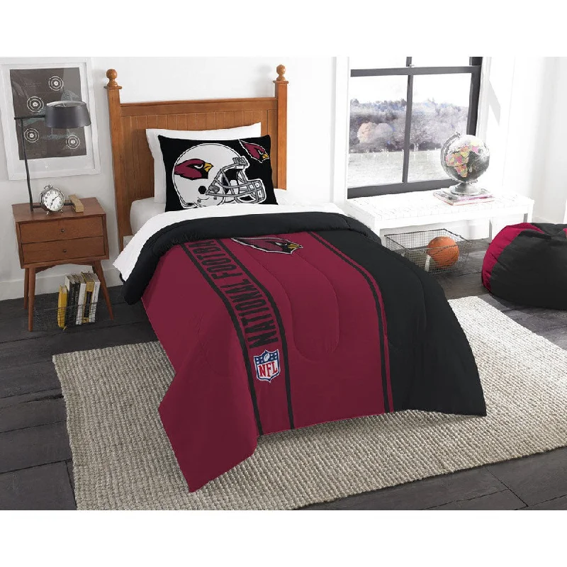 The Northwest Company Official NFL Arizona Cardinals Twin Applique 2-piece Comforter Set