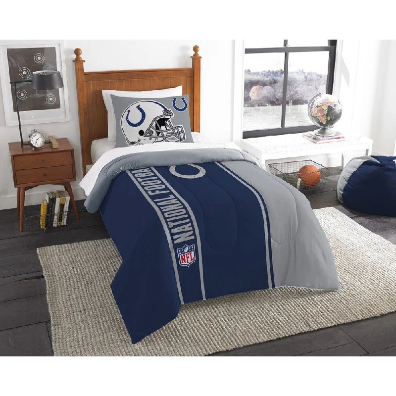 The Northwest Company Official NFL Indianapolis Colts Twin Applique 2-piece Comforter Set