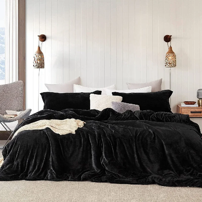 The Original Plush - Coma Inducer® Oversized Comforter Set - Black