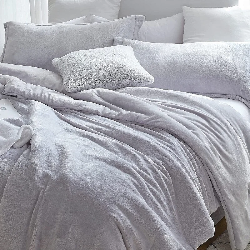 The Original Plush - Coma Inducer® Oversized Comforter Set - Nimbus Cloud Gray