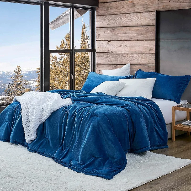 Touchy Feely - Coma Inducer® Oversized Comforter Set - Cuddly Blue