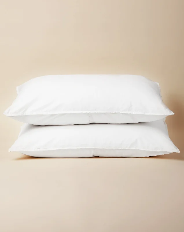 White Chambray Pillowcase Set