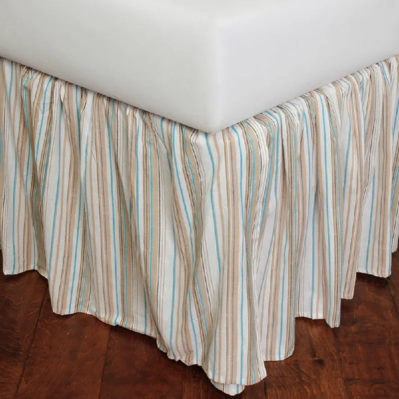 Wilson Stripe Cotton 3 Piece Tuck in Bed Skirt