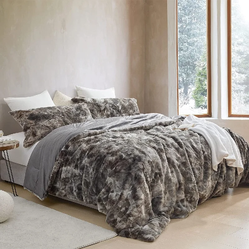 Wolf Bunny - Coma Inducer® Oversized Comforter Set - Gunpowder Black