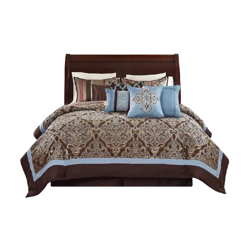 Wonder Home Winston 10PC Jacquard Comforter Set