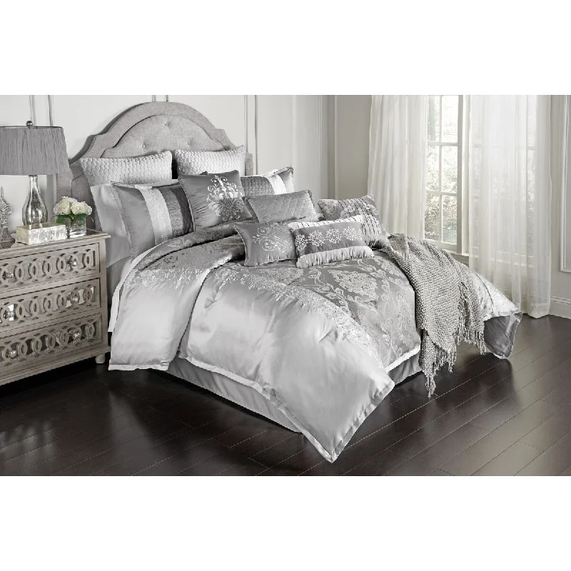 Riverbrook Home Kacee Platinum 12-piece Comforter Set