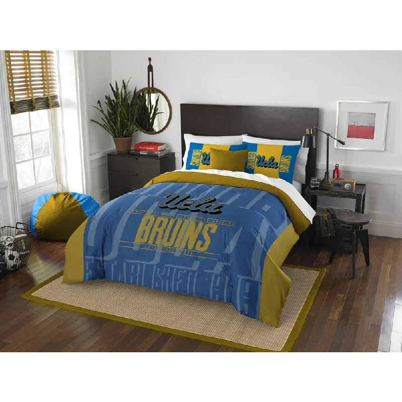 The Northwest Co COL 849 UCLA Modern Take Full/Queen 3-piece Comforter Set